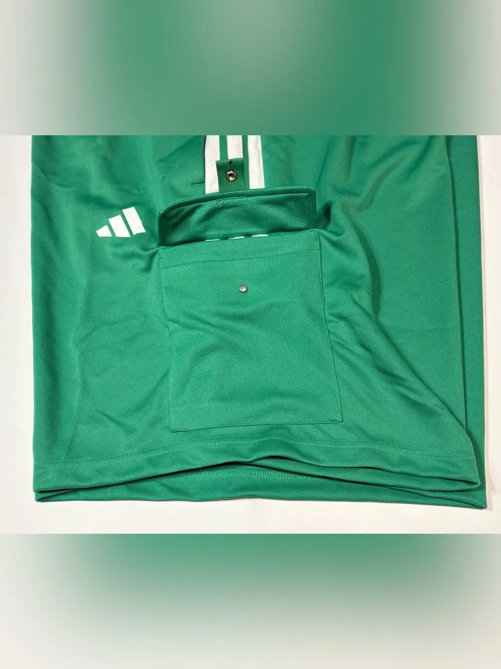adidas originals Green Men’s 2XL Athletic Shorts with White Side Stripes
